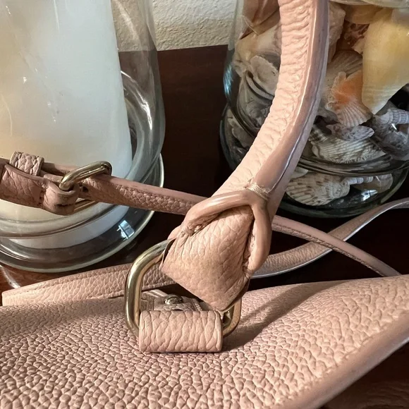 Kate Spade Larchmont Avenue Blush Evangeline Satchel Bag - Picture 8 of 14